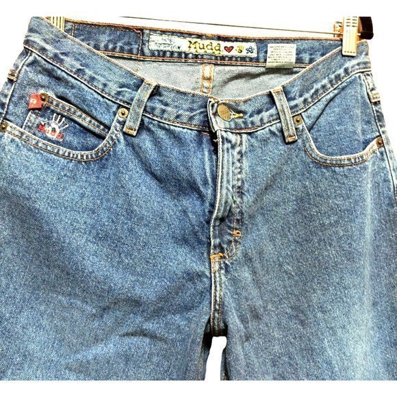 Mudd Size 11 100% Cotton Flailed leg/Edge - Picture 3 of 11